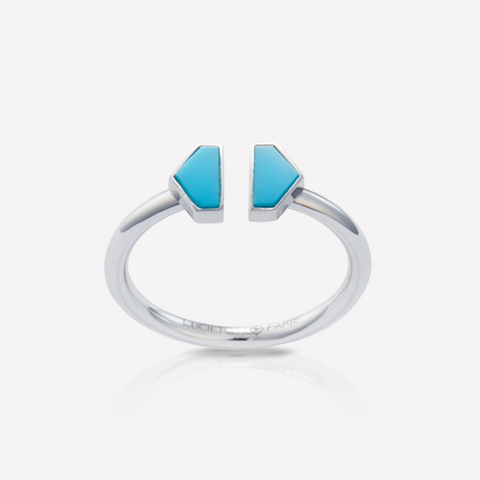 VOID Filled By You Ring, Small, Turquoise