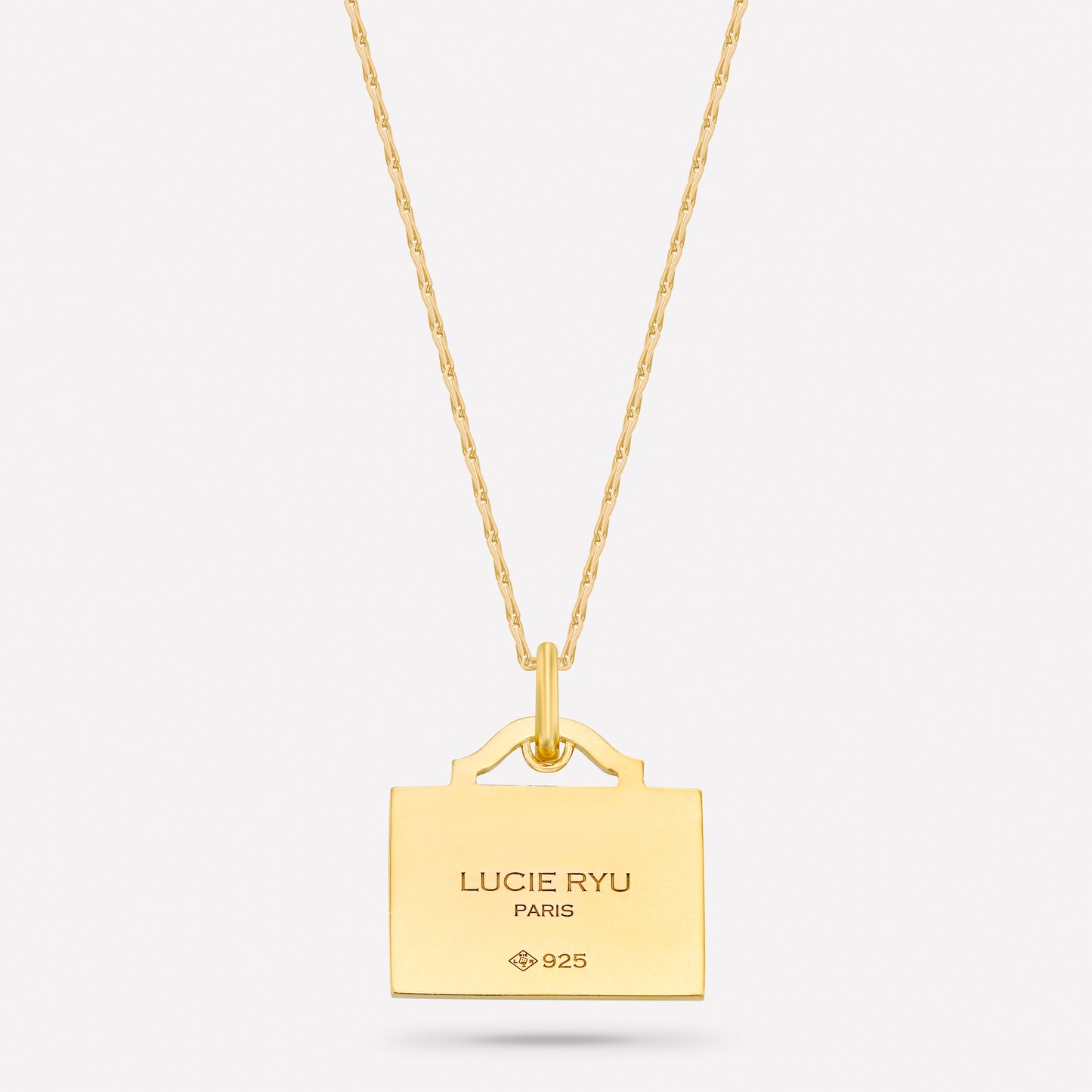 QUARTIER DU MARAIS, Gold Plated, Slim Chain