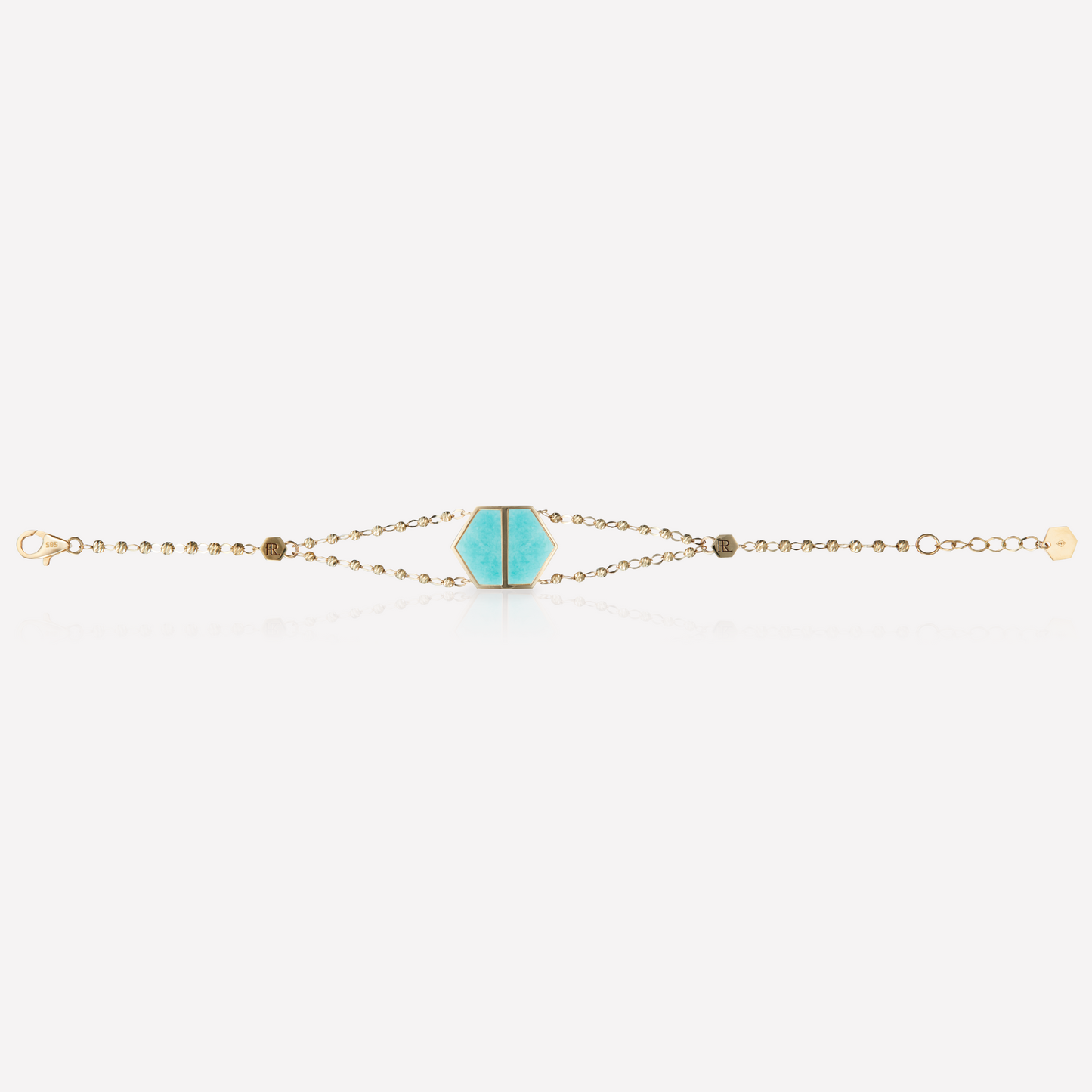 VOID Filled By You Bracelet, Large, Amazonite