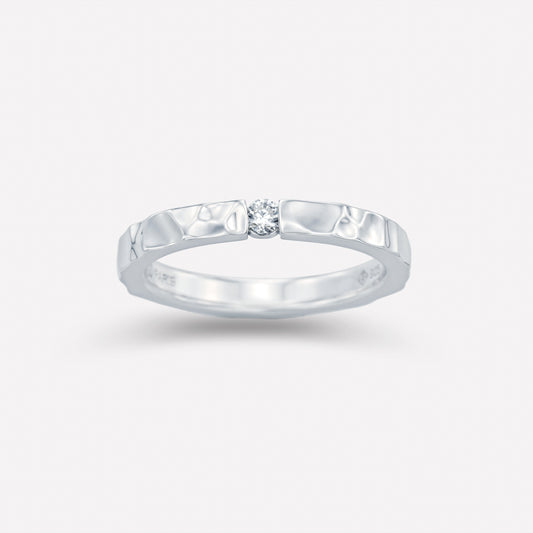 Vieux Port Ring, Moissanite